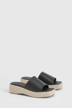 Mules Compensées Espadrilles