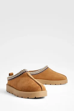 boohoo Mules confortables brodées< Chaussures Plates|Mules