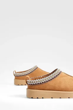 boohoo Mules confortables brodées< Chaussures Plates|Mules
