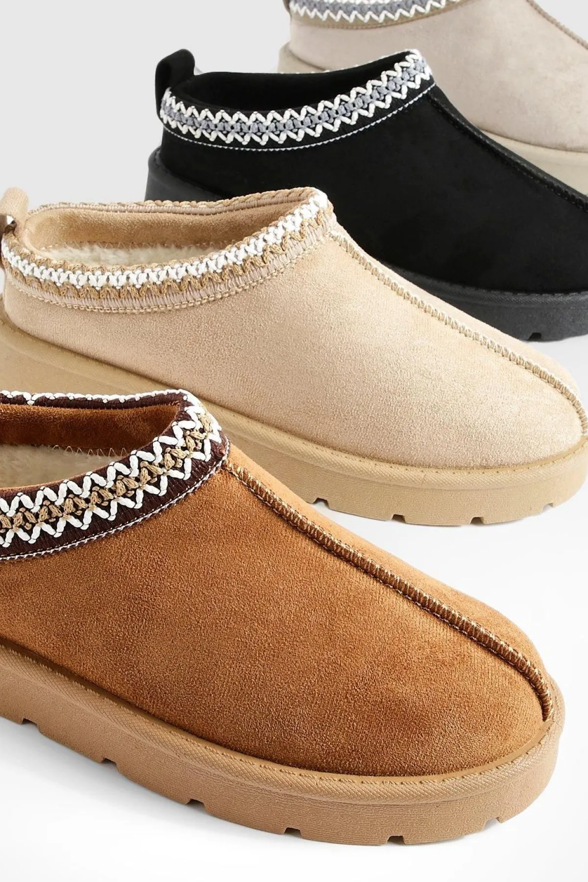 boohoo Mules confortables brodées< Chaussures Plates|Mules