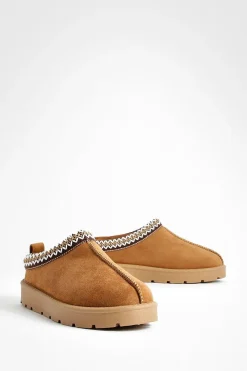 boohoo Mules confortables brodées< Chaussures Plates|Mules