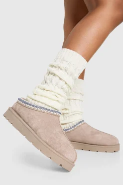 Mules Cosy Brodées