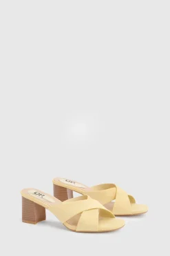 Dorothy Perkins Mules Croisées Jessica En Synthétique< Chaussures Festives|Chaussures À Talons