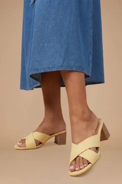 Dorothy Perkins Mules Croisées Jessica En Synthétique< Chaussures Festives|Chaussures À Talons