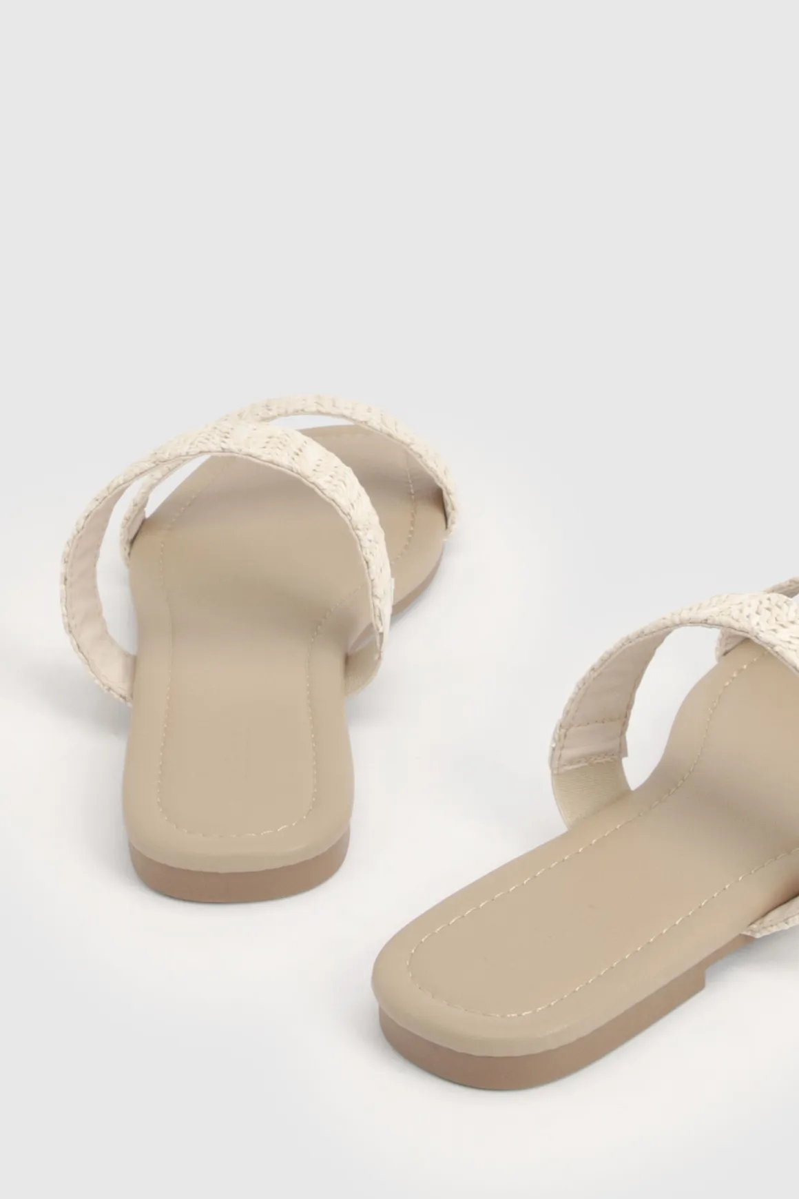Mules À Double Bride Au Crochet