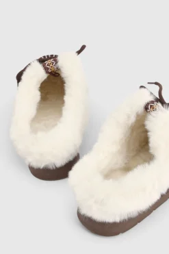 Mules Douillettes à Détail de Surpiqûre