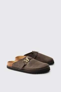 Mule À Semelle Skater En SYNTHÉTIQUE Avec Initiales BHM