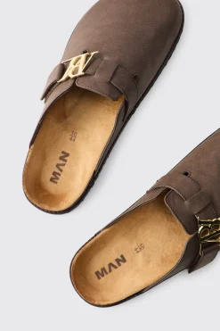 Mule À Semelle Skater En SYNTHÉTIQUE Avec Initiales BHM