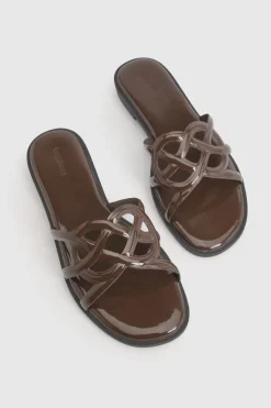 boohoo Mules Plates À Découpes< Sandales