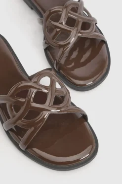 boohoo Mules Plates À Découpes< Sandales