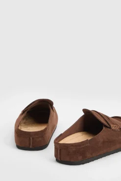 boohoo Mules Sabots Enveloppées En Synthétique< Chaussures Plates|Mules