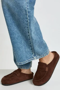 boohoo Mules Sabots Enveloppées En Synthétique< Chaussures Plates|Mules