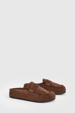 boohoo Mules Sabots Enveloppées En Synthétique< Chaussures Plates|Mules