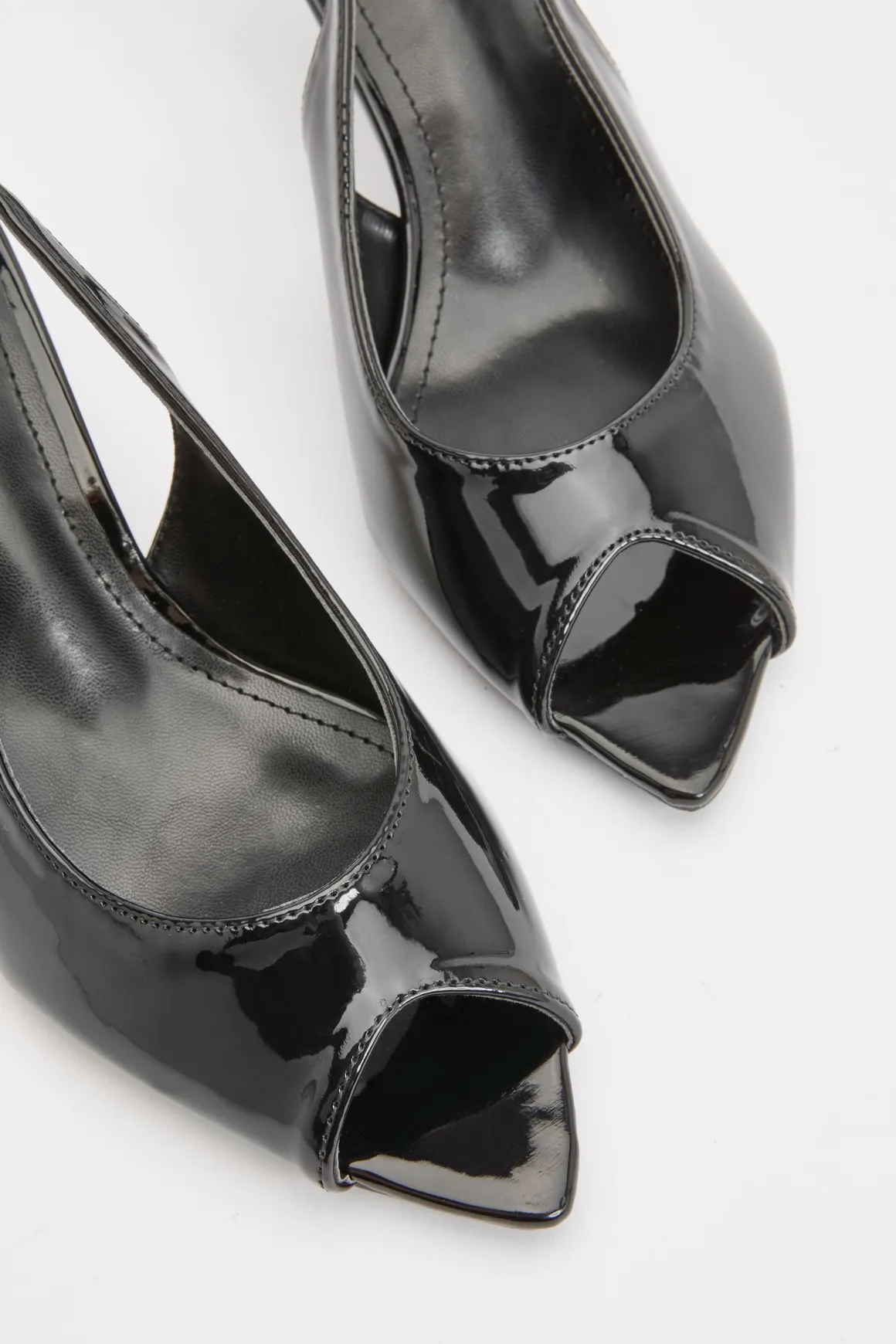 Mules À Talon Avec Bout Ouvert Et Bride Arrière