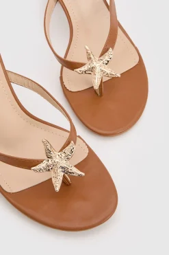 boohoo Mules À Talon Avec Bride Entre-doigts Ornée D'étoile De Mer< Chaussures Festives|Chaussures À Talons