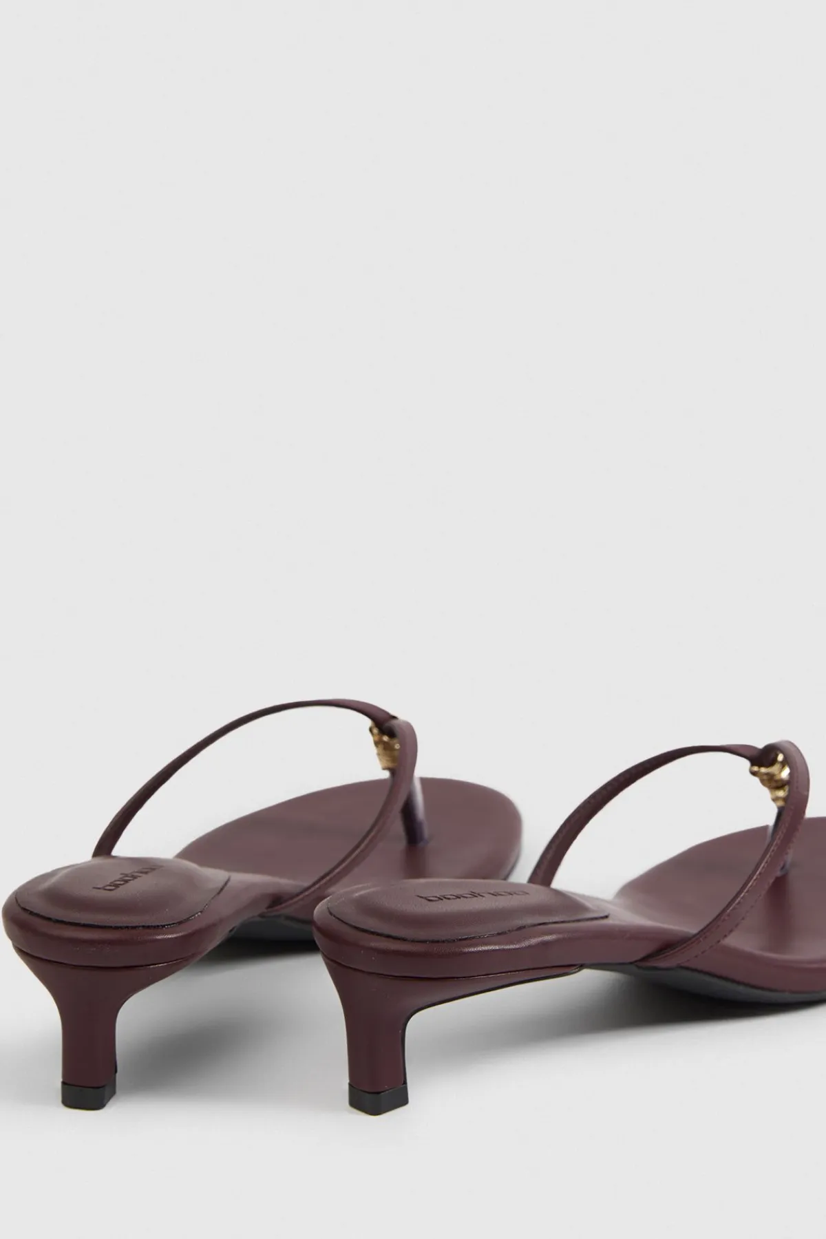boohoo Mules À Talon Avec Bride Entre-orteils Ornée< Chaussures À Talons|Mules