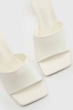 boohoo Mules À Talon Bloc Bas< Chaussures Festives|Chaussures À Talons