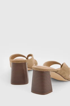 boohoo Mules À Talon Compensé Avec Bride Entre Les Orteils< Chaussures Festives|Chaussures À Talons