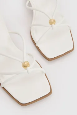 boohoo Mules À Talons Avec Brides Et Détail Métallique< Chaussures À Talons|Mules