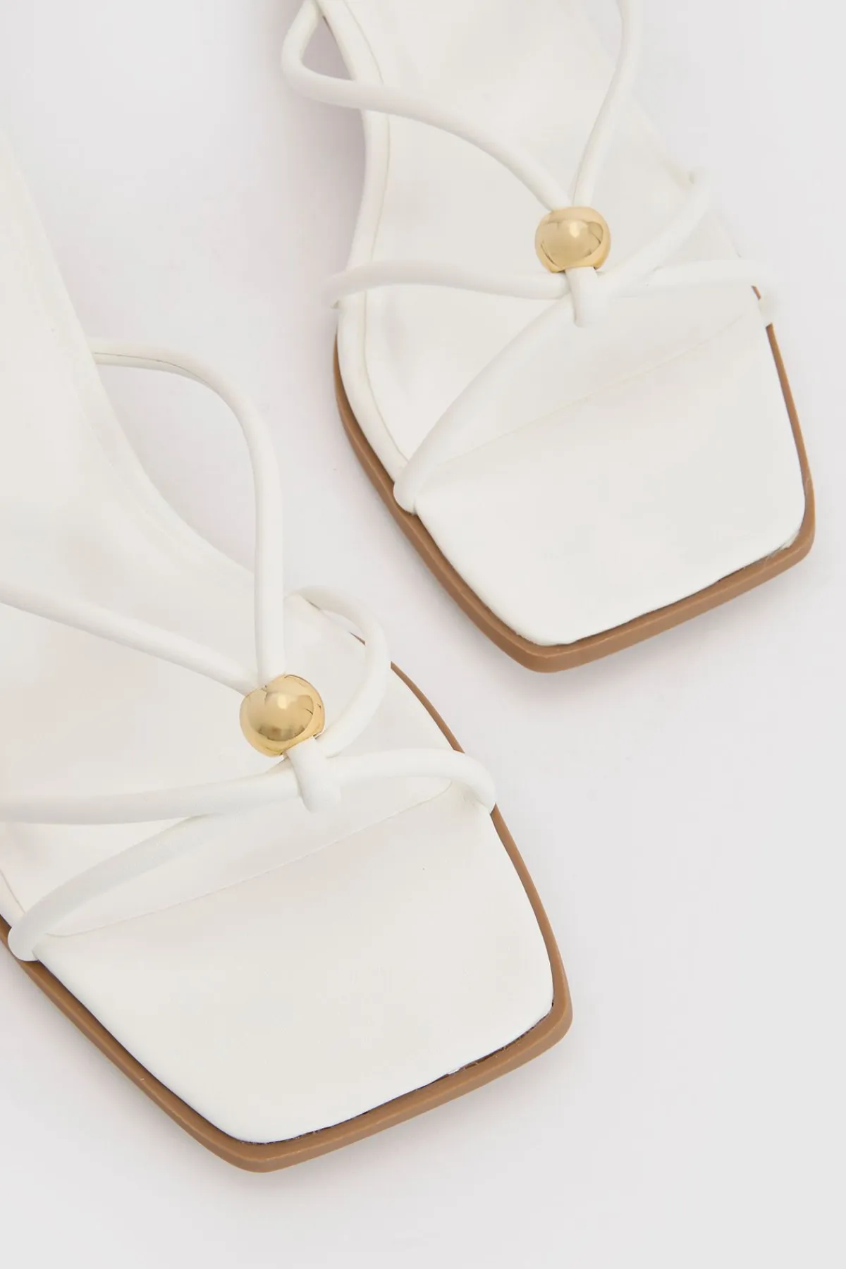 boohoo Mules À Talons Avec Brides Et Détail Métallique< Chaussures À Talons|Mules