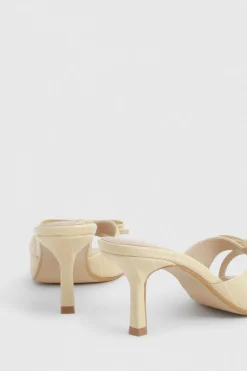 boohoo Mules À Talons Avec Détail Nœud< Chaussures Festives|Chaussures À Talons
