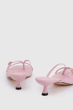 boohoo Mules À Talons Bas Avec Détail Boucle Et Bride Entre-orteils< Chaussures Festives|Chaussures À Talons