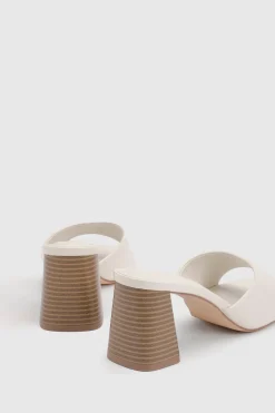 boohoo Mules À Talons Bloc Avec Détail Empilé< Chaussures Festives|Chaussures À Talons