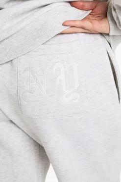 NY Jogger à jambes larges brodé NY