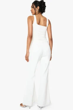 boohoo Occasion Tailored Slim Flare Trousers<Femme Pantalons|Tailleurs
