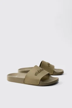 boohooMAN OFCL Man Sliders<Homme Sandales Et Claquettes
