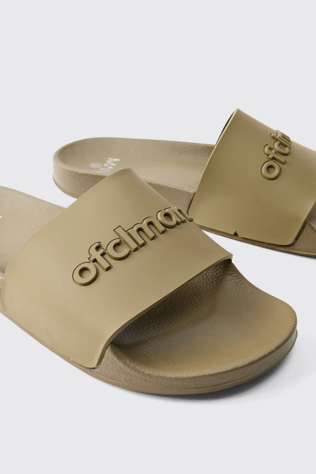boohooMAN OFCL Man Sliders<Homme Sandales Et Claquettes