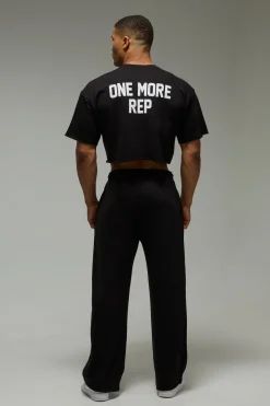 One More Rep Sweat court à manches raccourcies