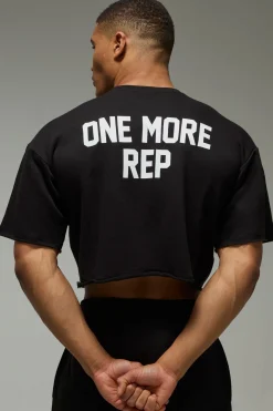 One More Rep Sweat court à manches raccourcies