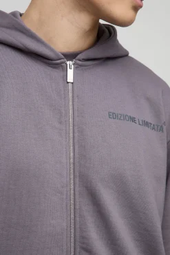 Oversized Boxy Edizione Limitata Heavyweight Zip Hoodie