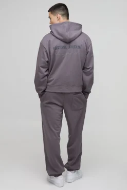 Oversized Boxy Edizione Limitata Heavyweight Zip Hoodie
