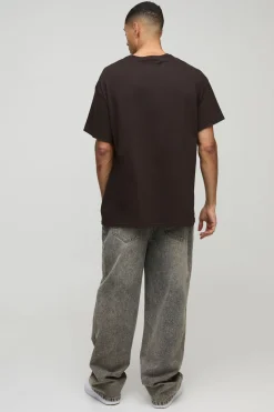 Oversized Ice Cube License Print T-Shirt