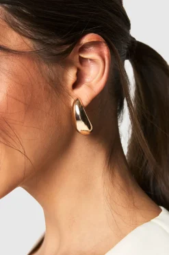 boohoo 3 Pack Boucles d'Oreilles Créoles Épaisses Or< Boucles D'Oreilles