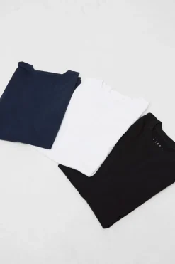 Pack de 3 T-shirts Slim Fit à col rond