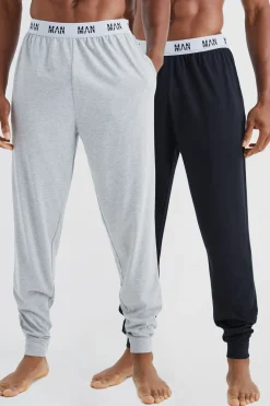 2 Pack Man Lounge Cuffed Jogger