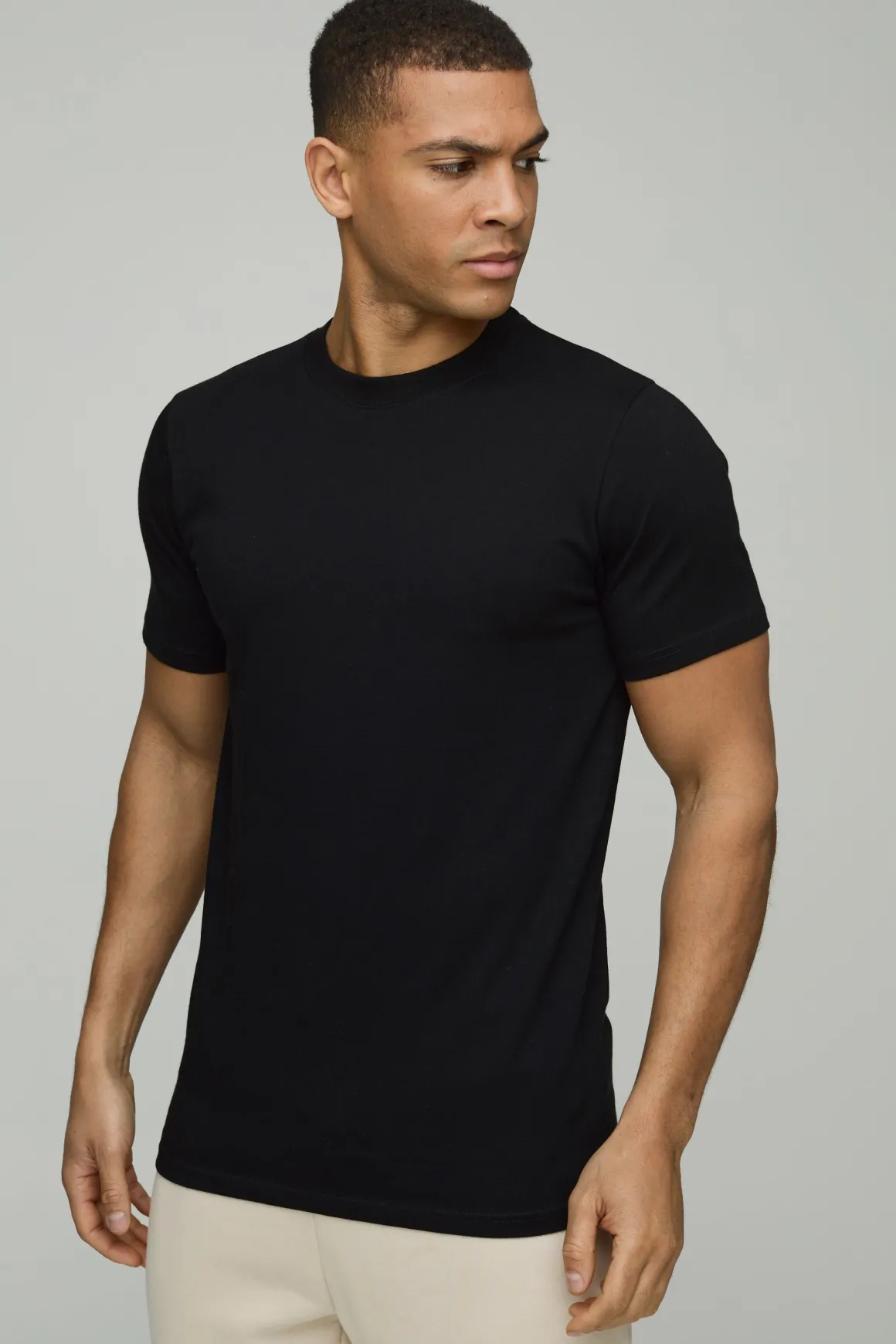 3 Pack T-shirts Slim Fit à col rond