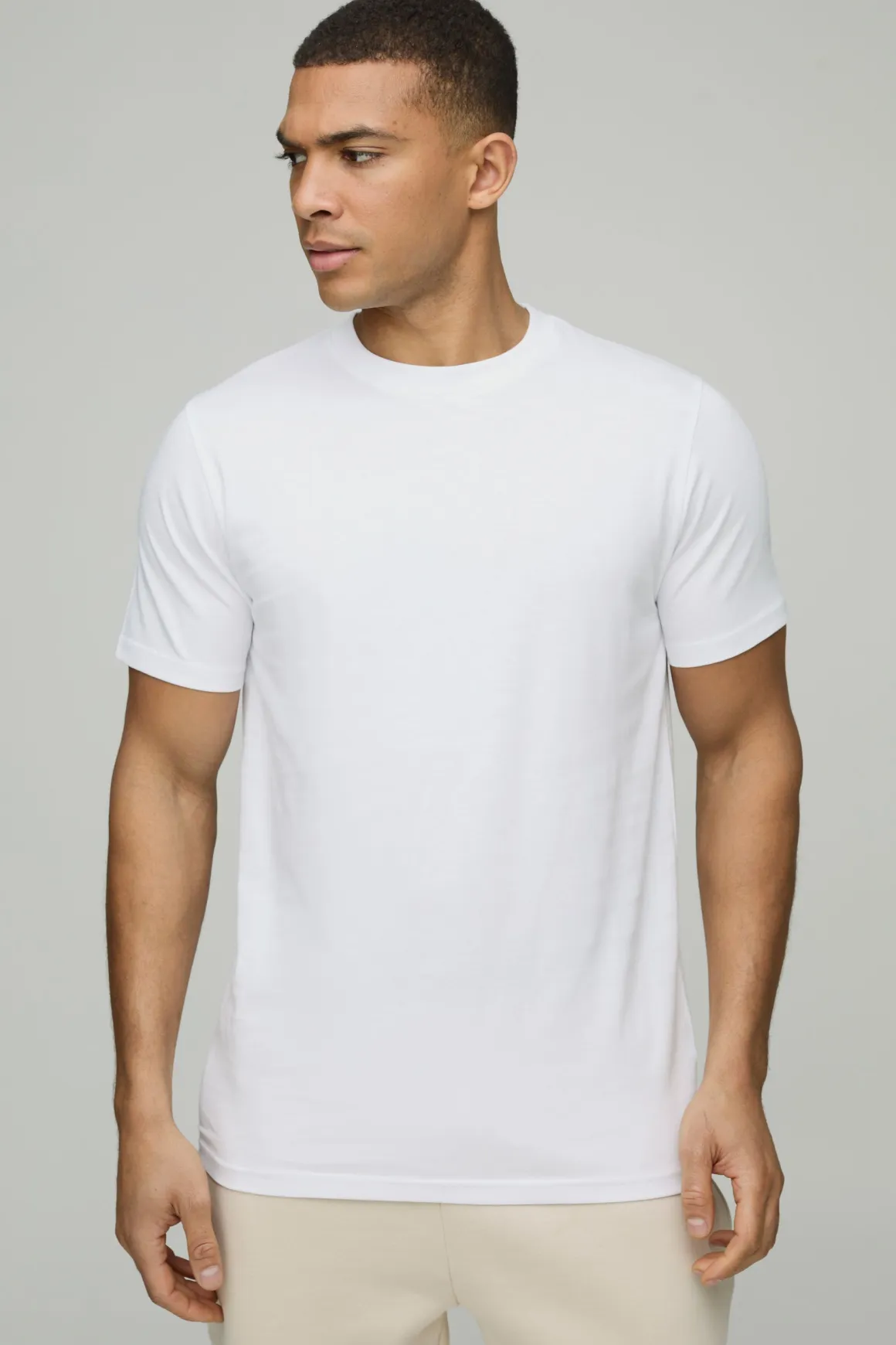3 Pack T-shirts Slim Fit à col rond