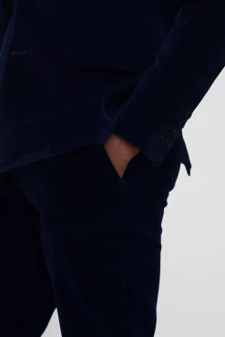 boohooMAN Pantalon ajusté en velours côtelé<Homme Costumes Et Tenues Formelles