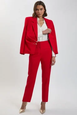 Pantalon Ajusté À Jambe Slim