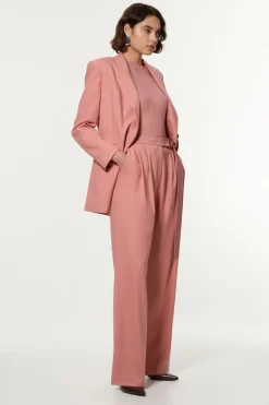 Pantalon ample à jambes larges, à la coupe décontractée