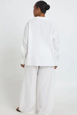 Pantalon Aspect Lin Grande Taille