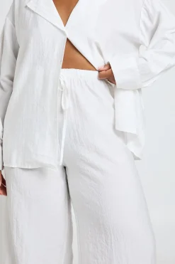Pantalon Aspect Lin Grande Taille