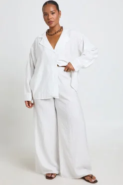 Pantalon Aspect Lin Grande Taille