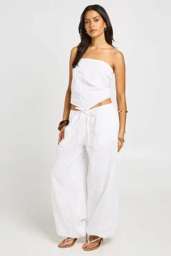 Pantalon Ballon Brodé Patchwork