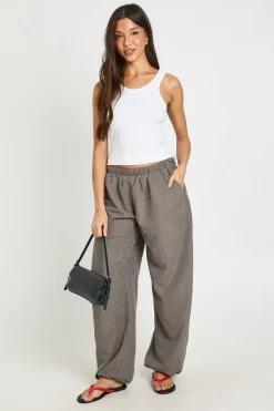 Pantalon Ballon À Cordon Élastique