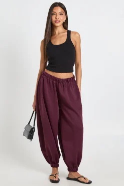 Pantalon Ballon En Jersey